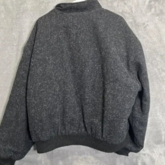 Vtg Polo Club Manhattan Bomber Jacket Full Zip Insulated Made In USA Size 2X 90s - Picture 3 of 5